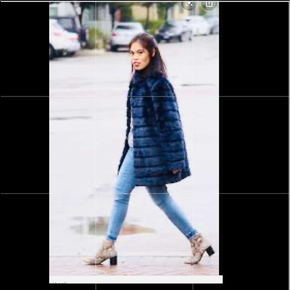 Laundry by shelli segal faux mink coat